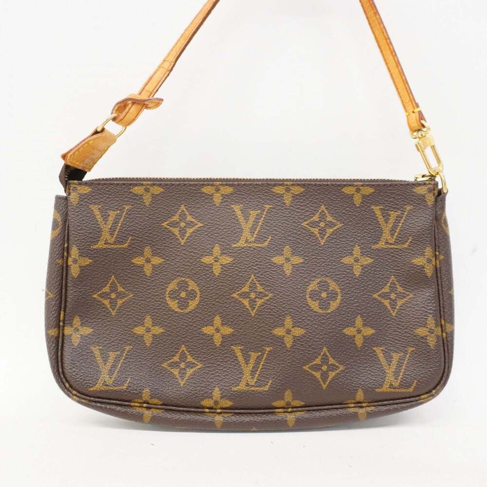 Louis Vuitton Monogram Pochette Accessoires M51980 Brown Women's Bag/Pouch - Picture 9 of 9